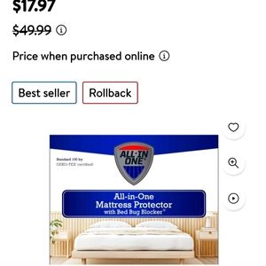 All in one matress protector